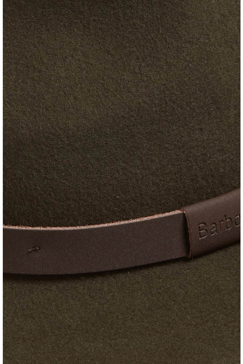 Crushable Bushman Fedora, Alternate, color, OLIVE