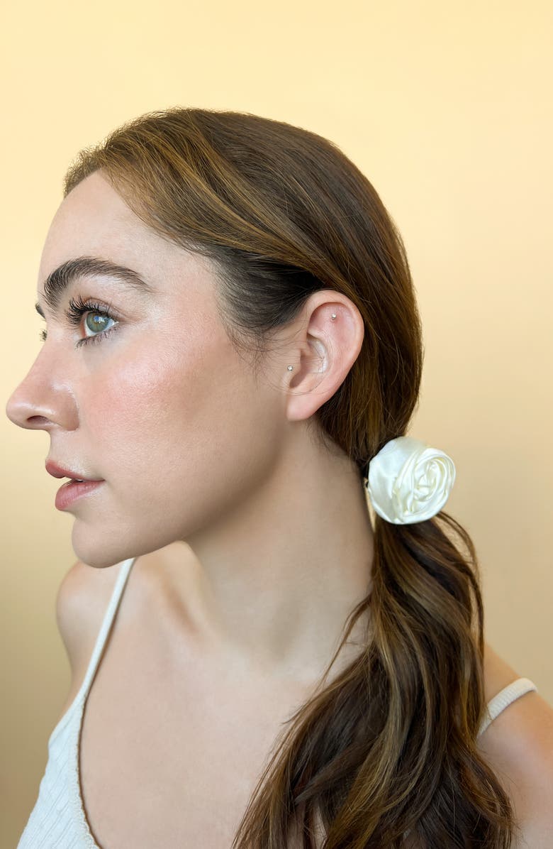 Petit Moments Rosette Hair Tie, Alternate, color, 