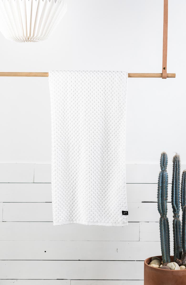 Slowtide Clive Bath Towel, Alternate, color, White