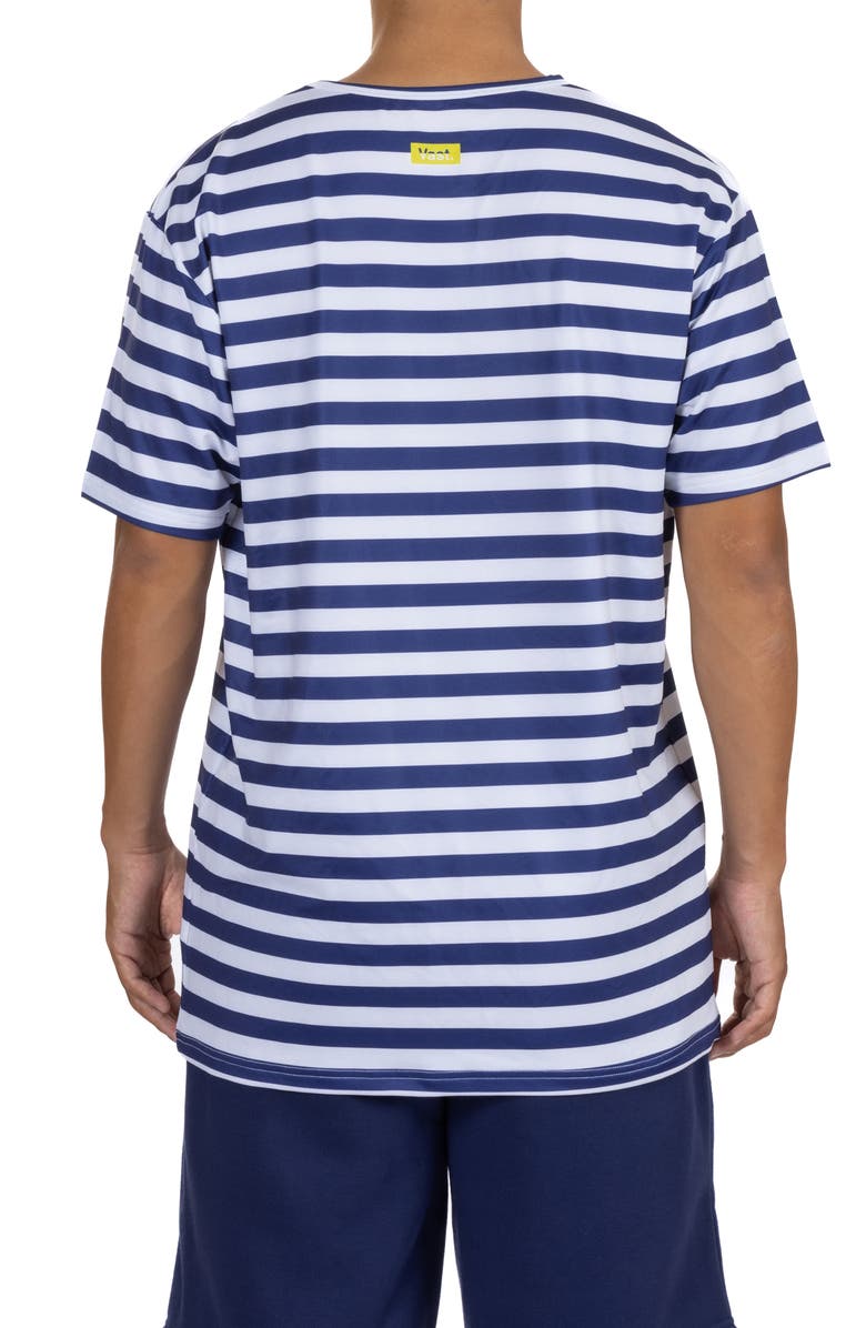 VAST Aqua Terra Stripe Performance T-Shirt, Alternate, color, 