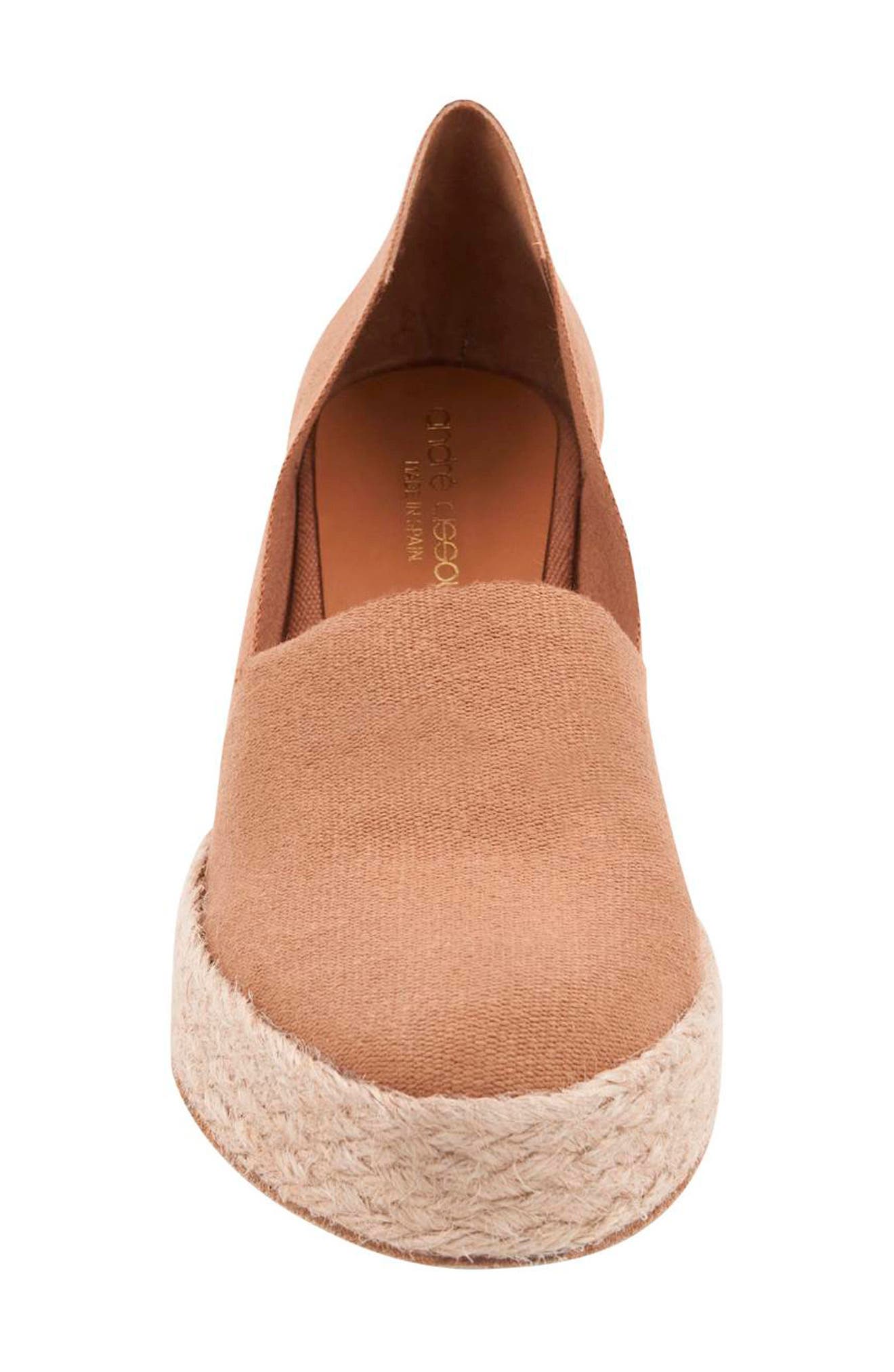 Patti Espadrille Wedge, Alternate, color, CAMEL