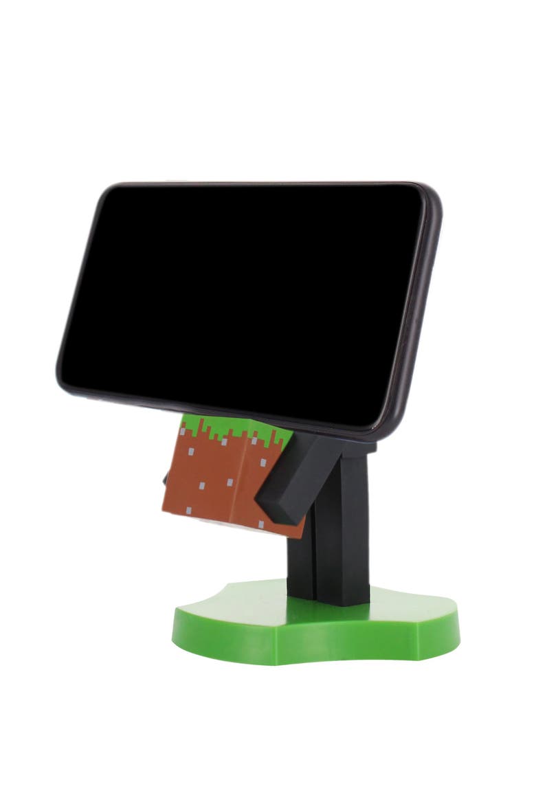 Minecraft 4 Inch Enderman Cable Guys Earbud and Phone Holder, Alternate, color, Multicolored