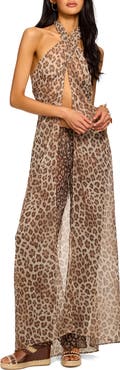 Ramy Brook Halter Sheer Cover-Up