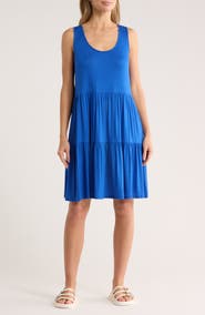 matty m. Sleeveless Tiered Dress