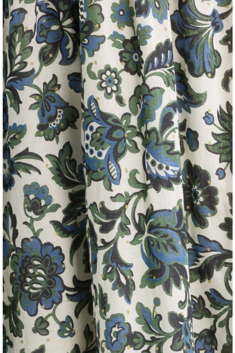 Eugenia Nap Midi Dress, Alternate, color, AUTUMN FLORAL BLOCK