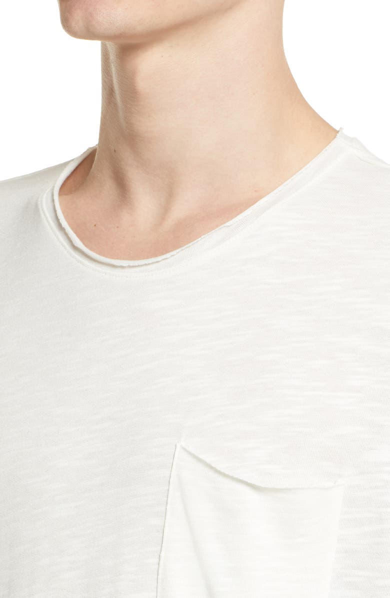 Selected Homme Men's Brook Raw Edge T-Shirt, Alternate, color,