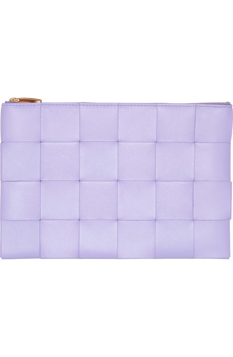 Bottega Veneta Small Intrecciato Leather Pouch, Main, color,