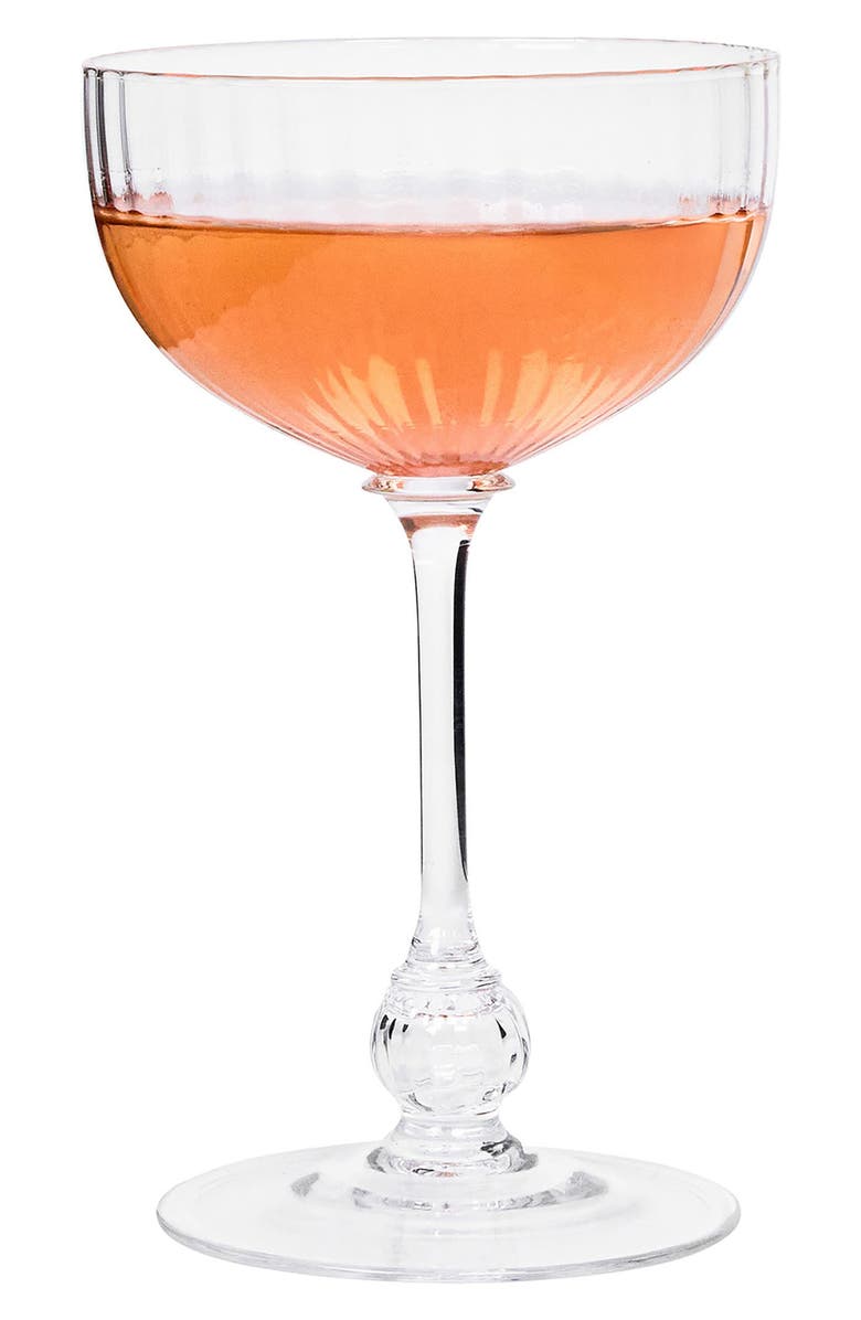 Juliska Nell Coupé Glass, Alternate, color, Clear