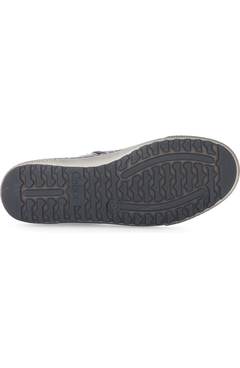 Gabor 73.754 Zip High Top Sneaker, Alternate, color, Black