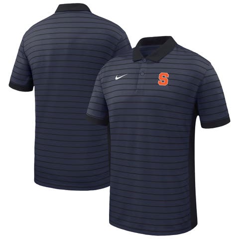Men's Nike Navy Syracuse Orange Victory Stripe Dri-FIT Polo