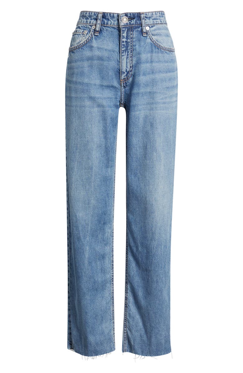 rag & bone Featherweight Dre Low Rise Baggy Boyfriend Jeans, Alternate, color, Orion