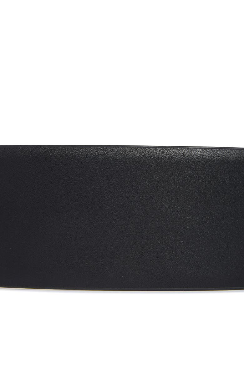 Steve Madden Textured Stretch Belt, Alternate, color, Black