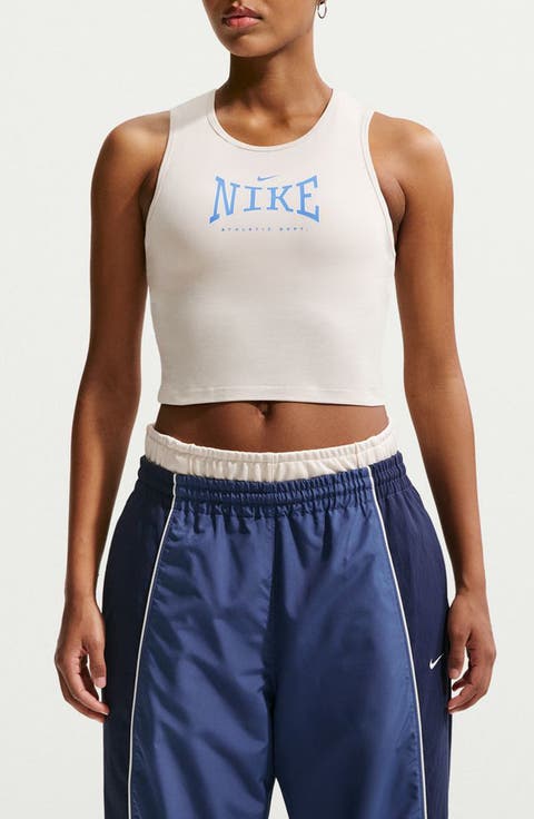 Athletic League Crop Sports Bra Tank