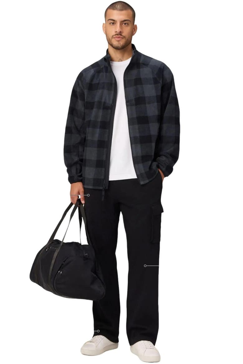 The Go-To Straight Leg Cargo Pant, Alternate, color, Black