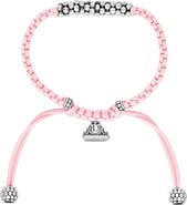 LAGOS Kids' Kinder Caviar Macramé Slide Bracelet