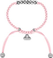 LAGOS Kids' Kinder Caviar Macramé Slide Bracelet