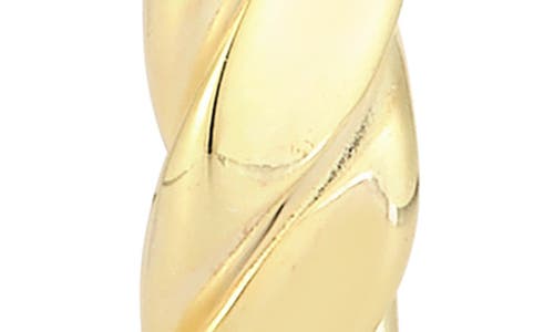 Chloe & Madison Chloe And Madison Twist Hoop Earrings In Gold