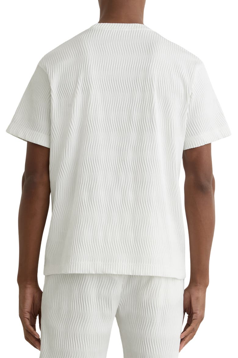 Cox Textured T-Shirt, Alternate, color, WHITE