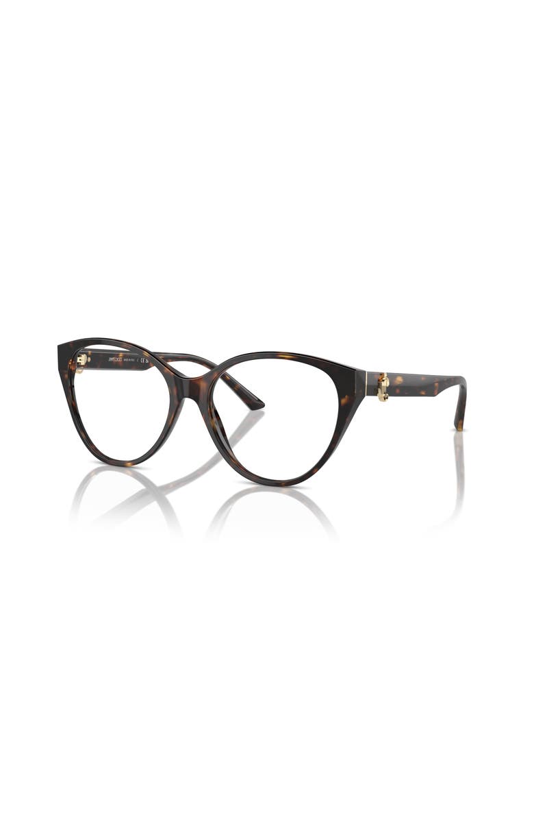 Jimmy Choo 52mm Phantos optical glasses, Main, color, Tortoise