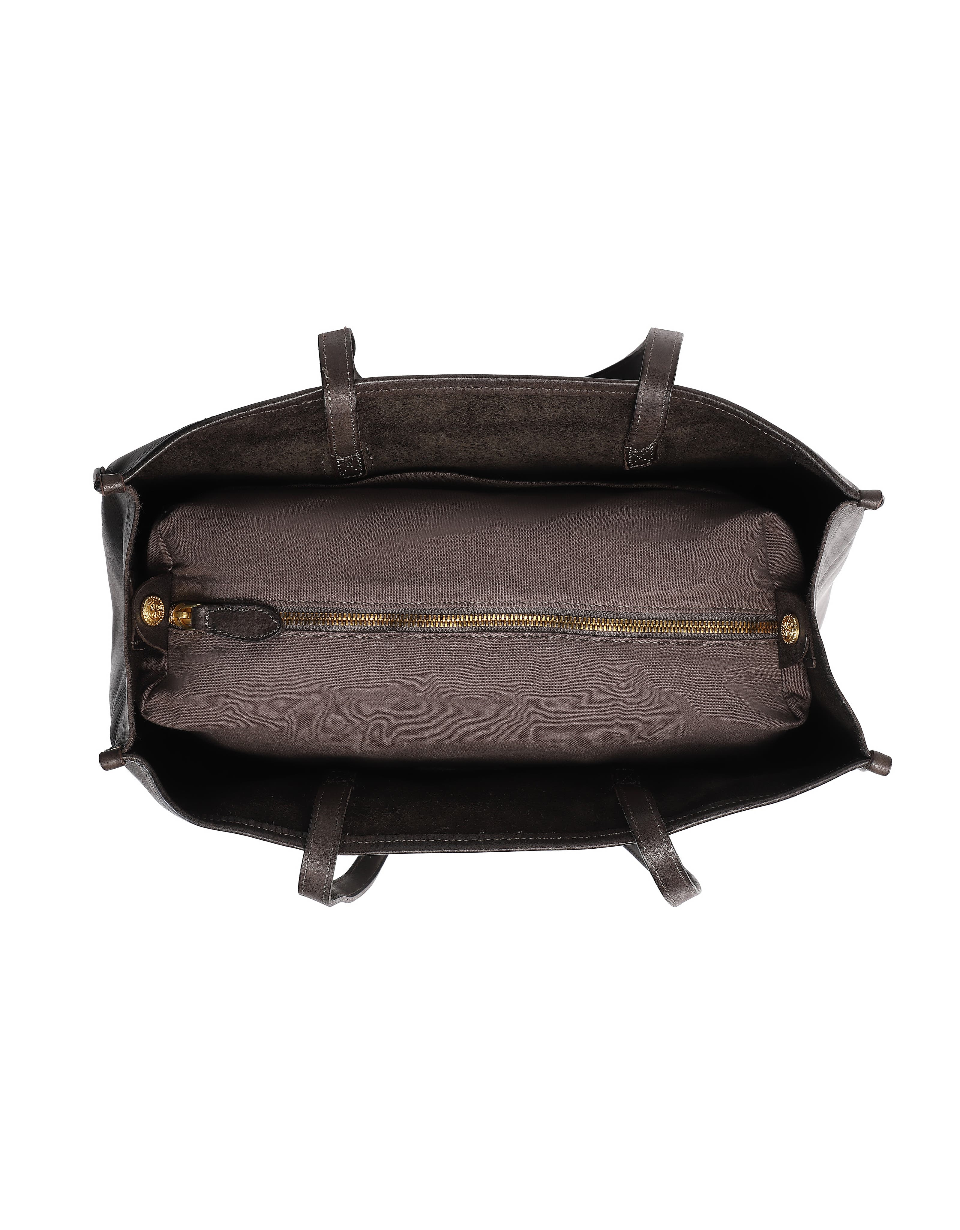 OLD TREND Clivia Genuine Leather Structured Carryall Tote, Alternate, color, Grey