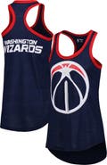 G-III 4HER BY CARL BANKS Women's G-III 4Her by Carl Banks Navy Washington Wizards Showdown Scoop-Neck Racerback Tank Top