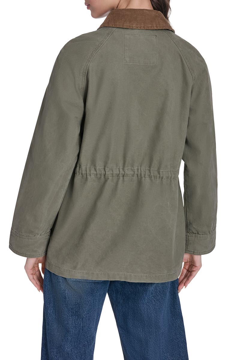 Levi's Cinched Barn Jacket, Alternate, color, Olive Night