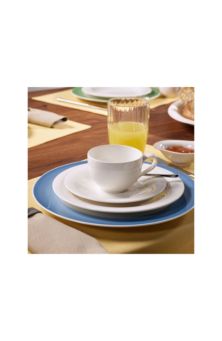 Villeroy & Boch New Cottage Basic Tea or Coffee Cup Saucer, Alternate, color, White