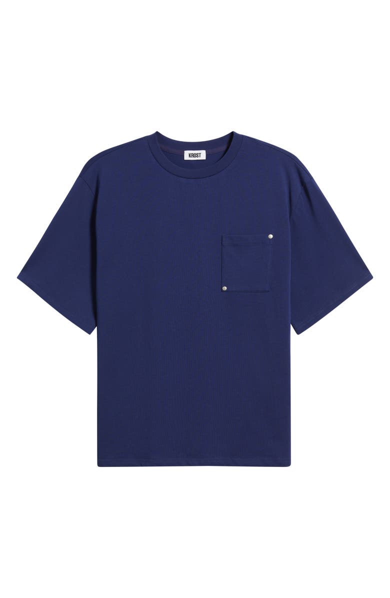 KROST Rivet Pocket T-Shirt, Alternate, color, Dark Navy