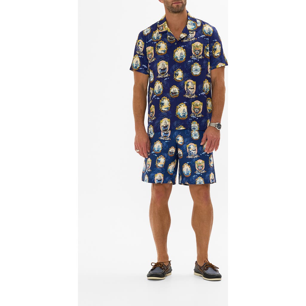 Hotel Franks By Camilla Mid Length Trail Short With Fixed Waist Song Of Saint Anthony