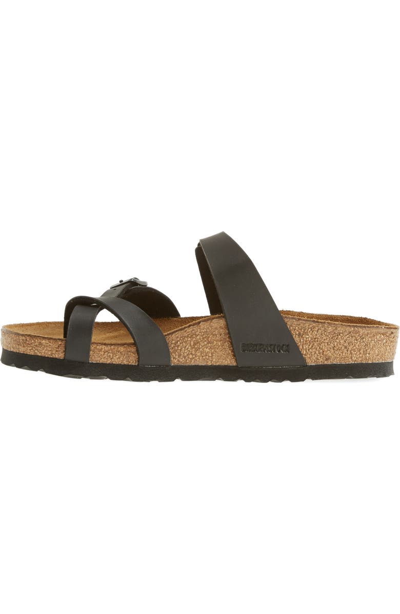 Birkenstock Mayari Birko-Flor Sandal, Alternate, color, Black
