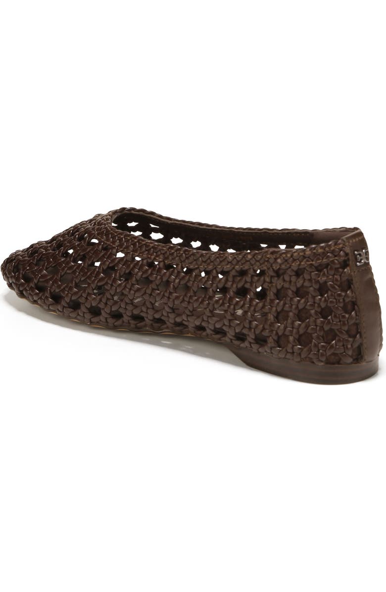 Sam Edelman Shira Knotted Flat, Alternate, color, Dark Brown