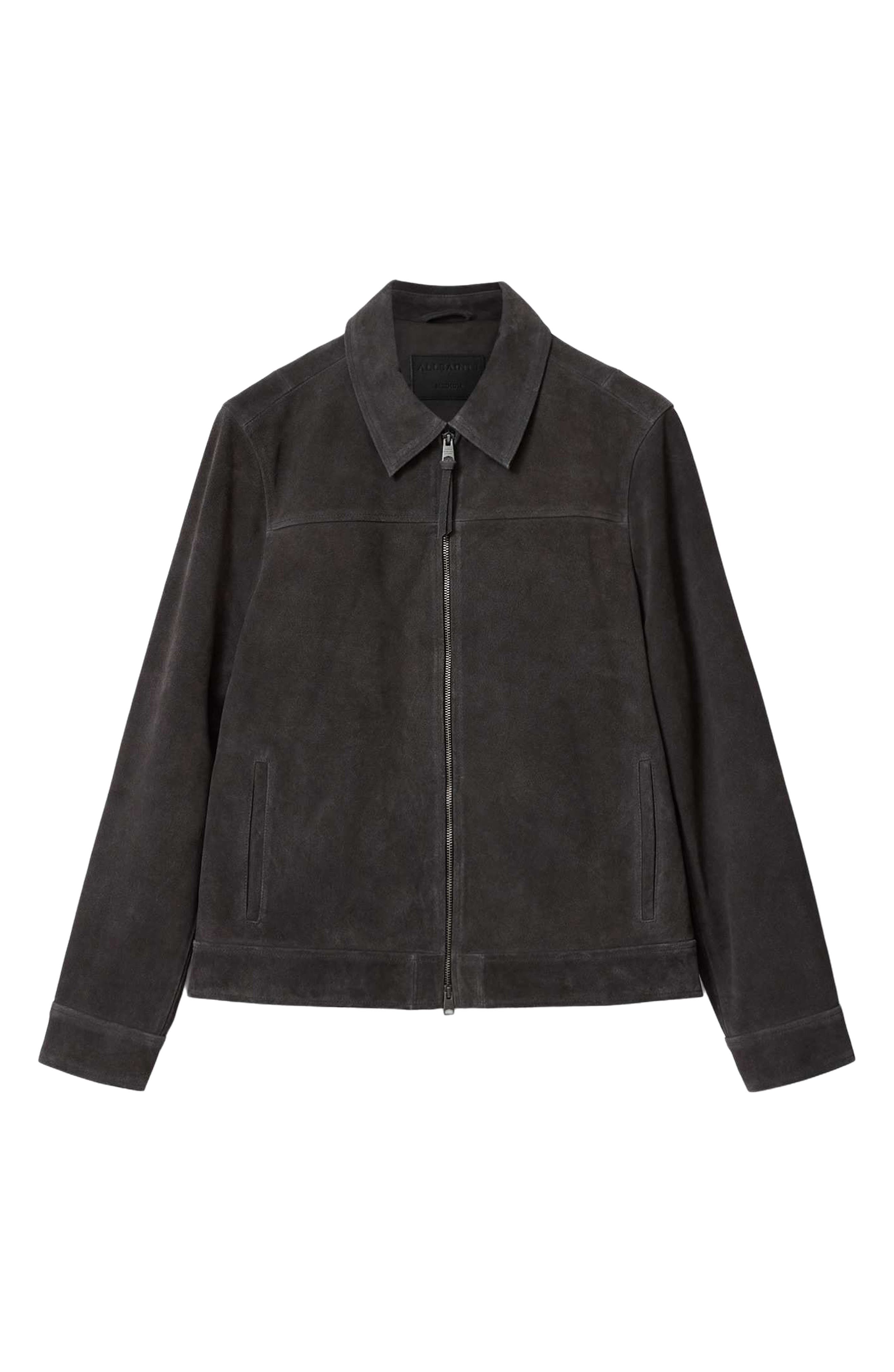 AllSaints Rhone Suede Jacket — фото 3