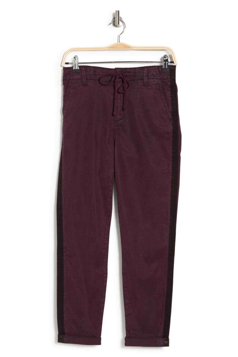 Christy Ribbon Side Stripe Pants, Alternate, color, VTGDEEPBRY