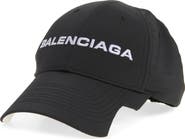 Balenciaga Logo Embroidered Adjustable Baseball Cap