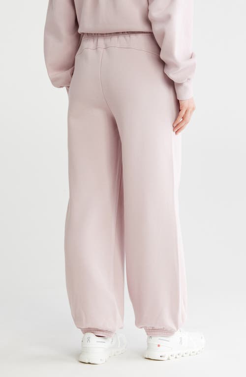 Z By Zella Feather Fleece Relaxed Joggers In Purple