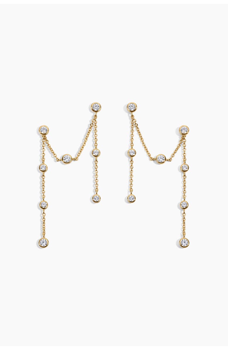 Electric Picks Dewy Double Earrings, Main, color, Gold