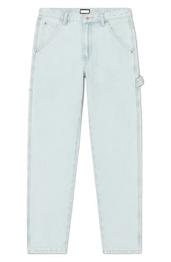 Wesc High Waist Carpenter Jeans In Blue