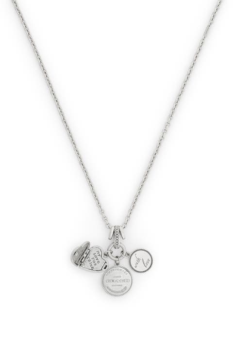 Heritage Multi Charm Pendant Necklace