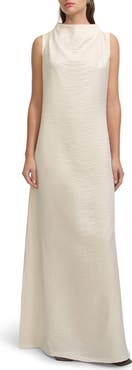 Marcella Senna Funnel Neck Gown