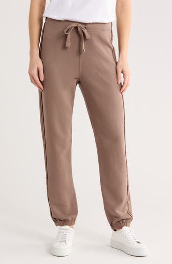 Frank & Eileen Sophie Cotton Joggers In Brulee