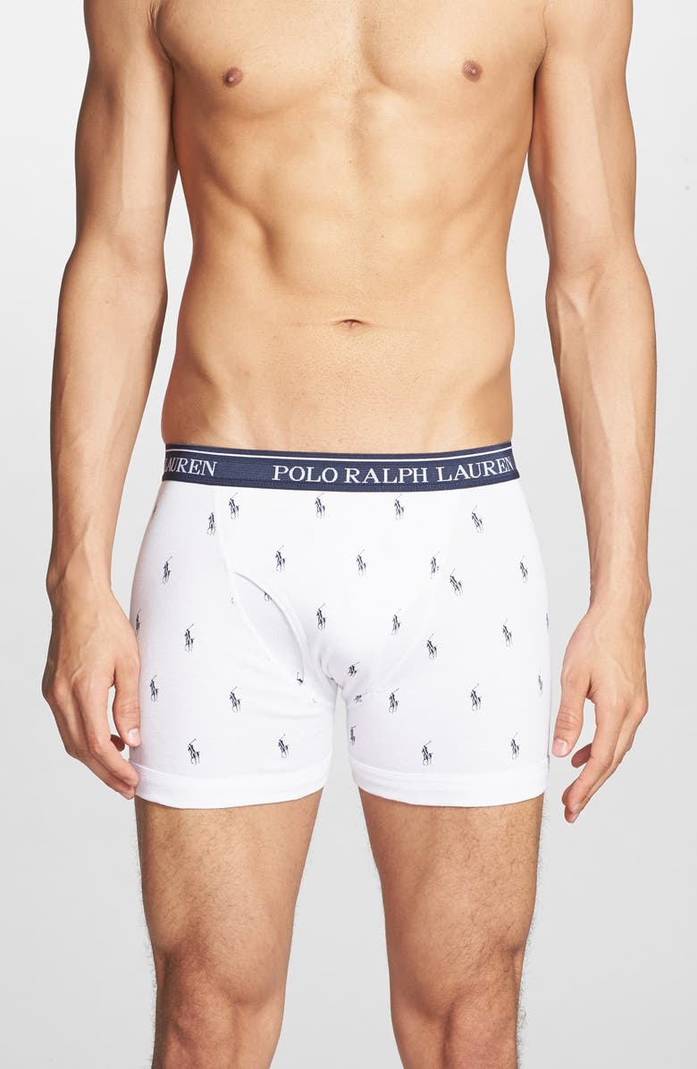 Polo Ralph Lauren Assorted 3-Pack Boxer Briefs, Alternate, color,