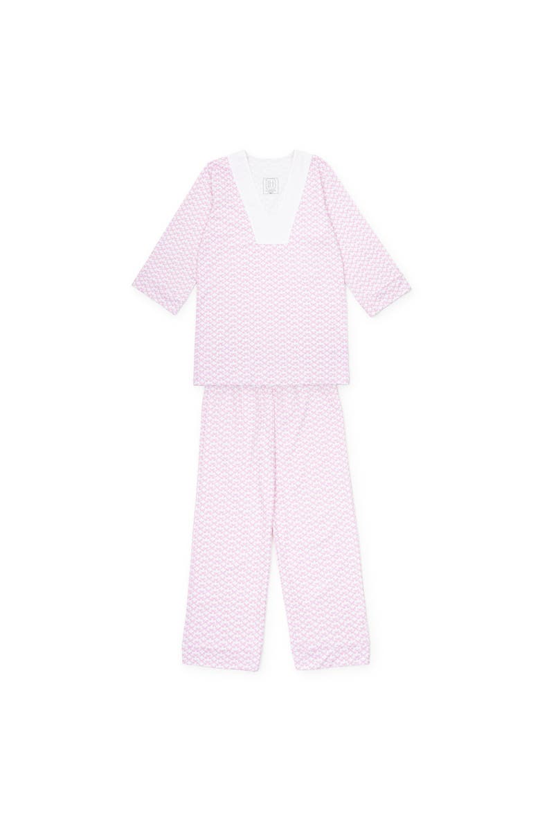 Lila and Hayes Julia Women's Pajama Pant Set, Main, color, Pretty Pink Bows