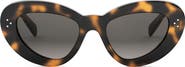 CELINE Bold 3 Dots 52mm Cat Eye Sunglasses