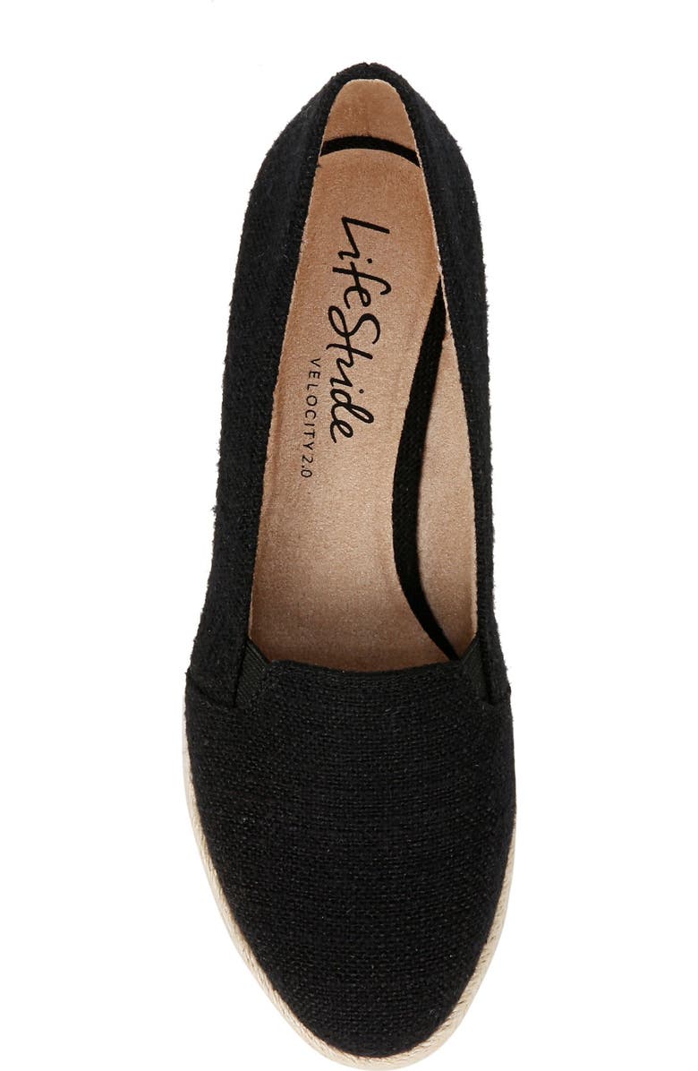 LifeStride Kamille Espadrille Wedge Slip-On, Alternate, color,