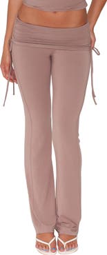 Tiger Mist Halona Flare Leg Jersey Pants