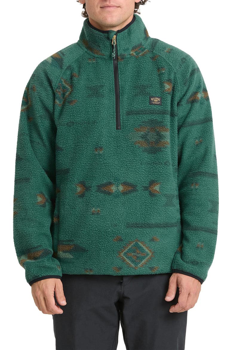 Adventure Division Boundary Fleece Pullover, Main, color, SMOKE PINE