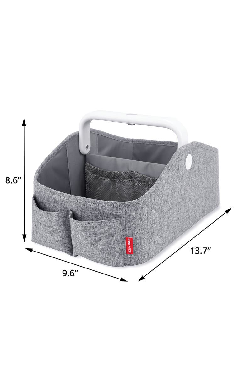 Skip Hop Light Up Diaper Caddy, Alternate, color, Grey