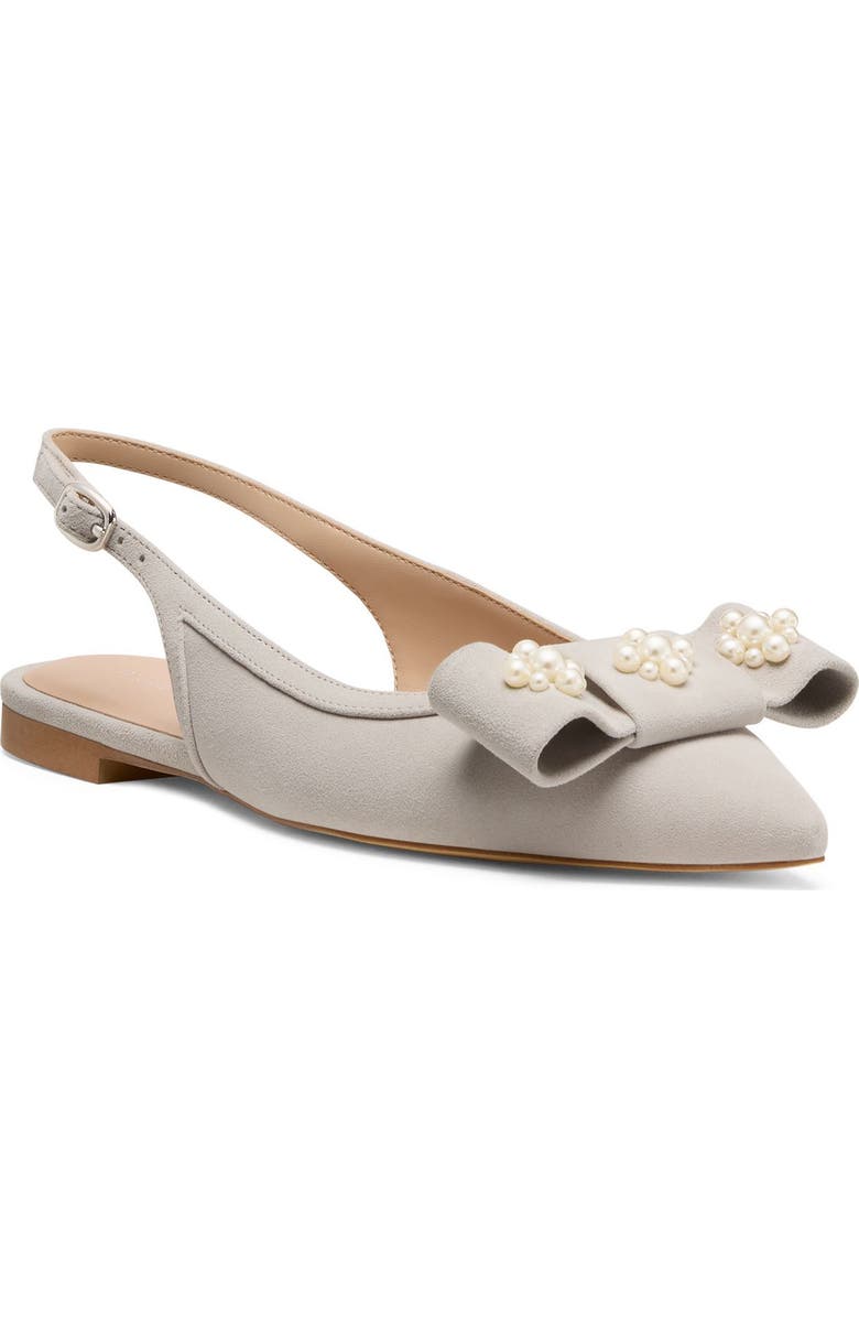 Stuart Weitzman Julietta Slingback Mule, Main, color, Perla
