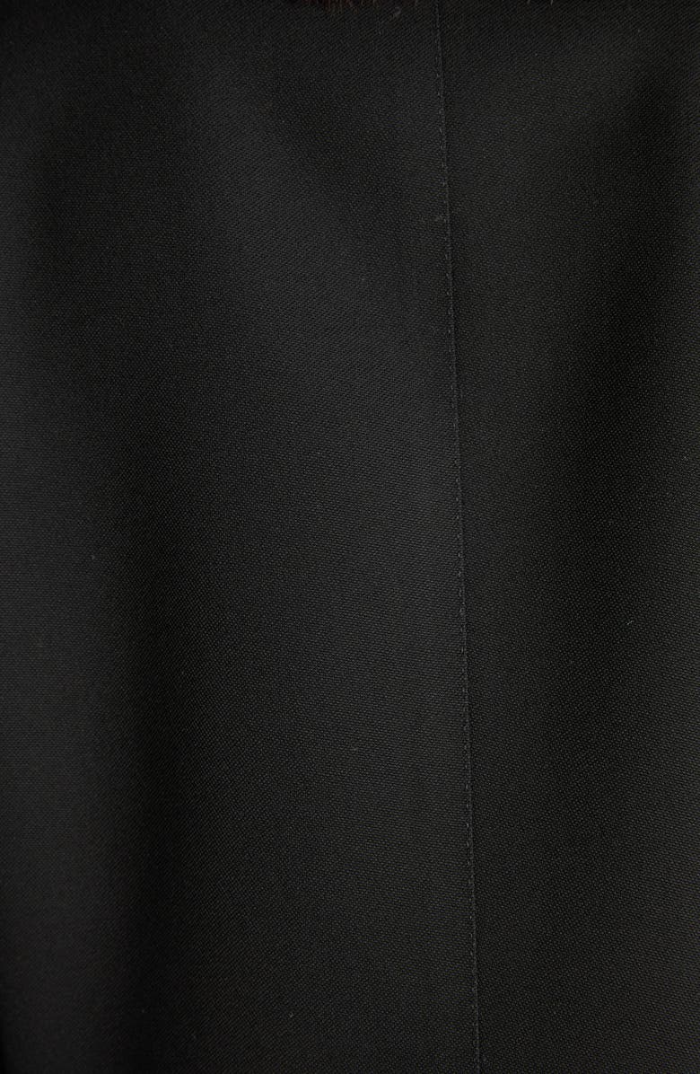 TOM FORD Wool Grain de Poudre Crop Tuxedo Jacket, Alternate, color, Black/ Deep Blue Navy