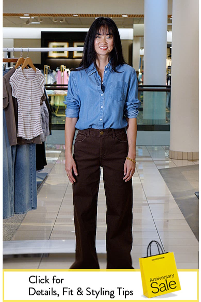 Sam High Waist Wide Leg Jeans video